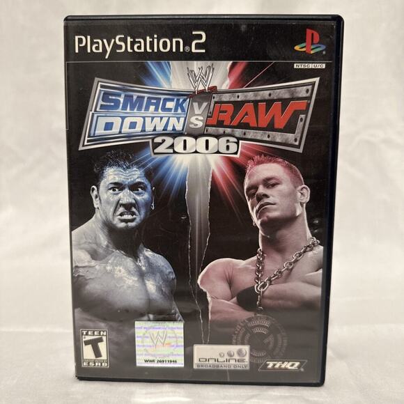 WWE SmackDown vs. Raw 2006 (Sony PlayStation 2, 2005) - Picture 1 of 4